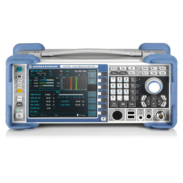 R＆S®EVSG1000 VHF/ UHF Airnav / Com分析仪