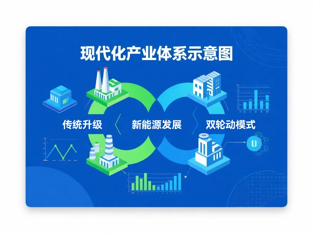 现代化产业体系示意图