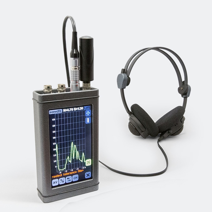 SQobold 用于声音和振动测量的便携式 4 通道数据采集系统