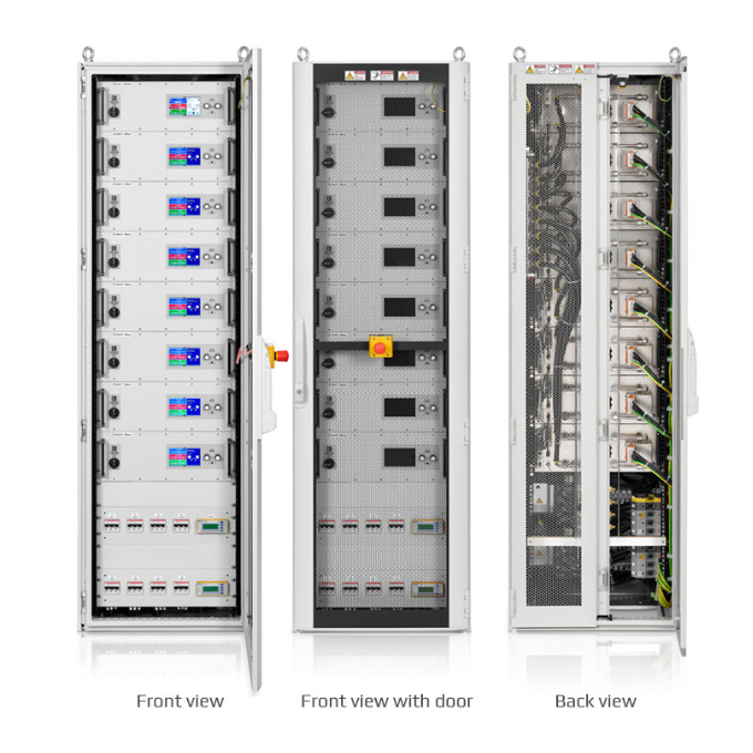 42个设备高度（42U）大功率直流电源机架&机柜系统