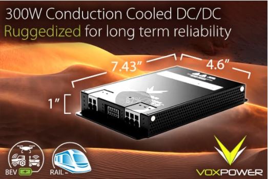 Vox Power 推出 VCCR300 传导冷却电源装置