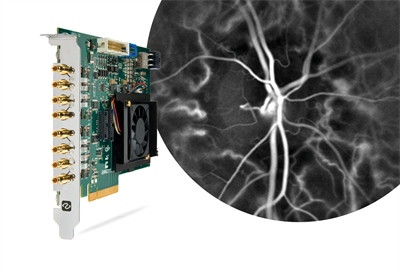 在临床眼科中使用Coaxlink技术，可以克服全息激光多普勒成像装置实时观察眼底血管的局限性。