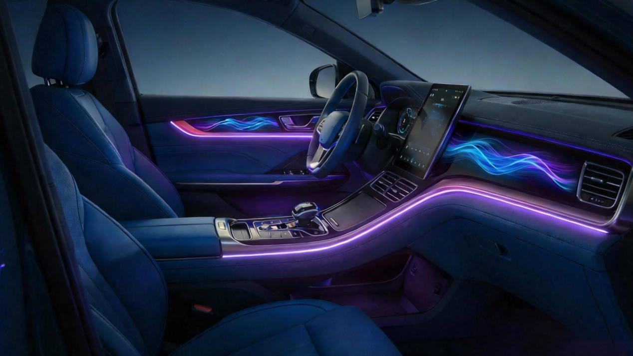 泰矽微TClux系列：专用驱动芯片如何引领汽车动态氛围灯高性价比未来