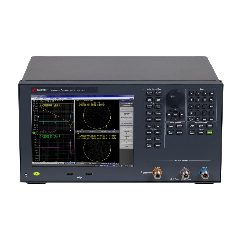 E4991B 阻抗分析仪,1 MHz至500 MHz/1 GHz/3 GHz