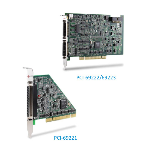 PCI-69221/69222/69223多功能DAQ卡,带编码器输入功能