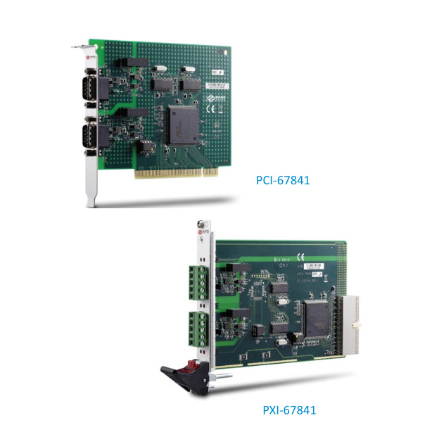 PCI/PXI-67841 双端口隔离CAN接口卡