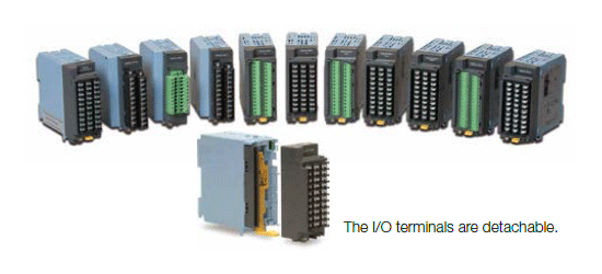 Select from a wide variety of input /output modules.